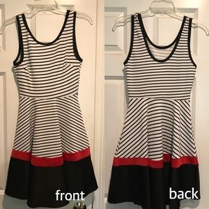 Black and White Dress